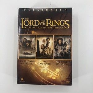 The Lord of the Rings The Motion Picture Trilogy DVD 2004 6-Disc Box Set